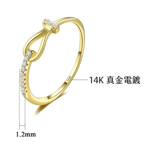 鏤空小魚 925純銀戒指：圖片 6